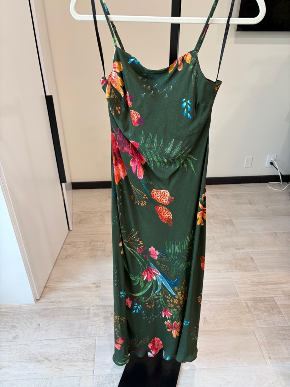 FARM RIO green Leopard Flowers Dress - Picture 11 of 14
